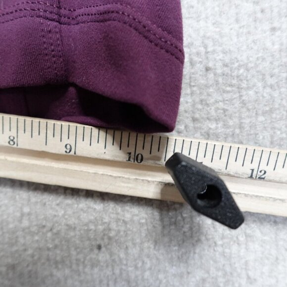 Lululemon City Sweat Shorts Large Purple Red  Gray Solid Unlined 10" Fuchsia - Picture 7 of 12